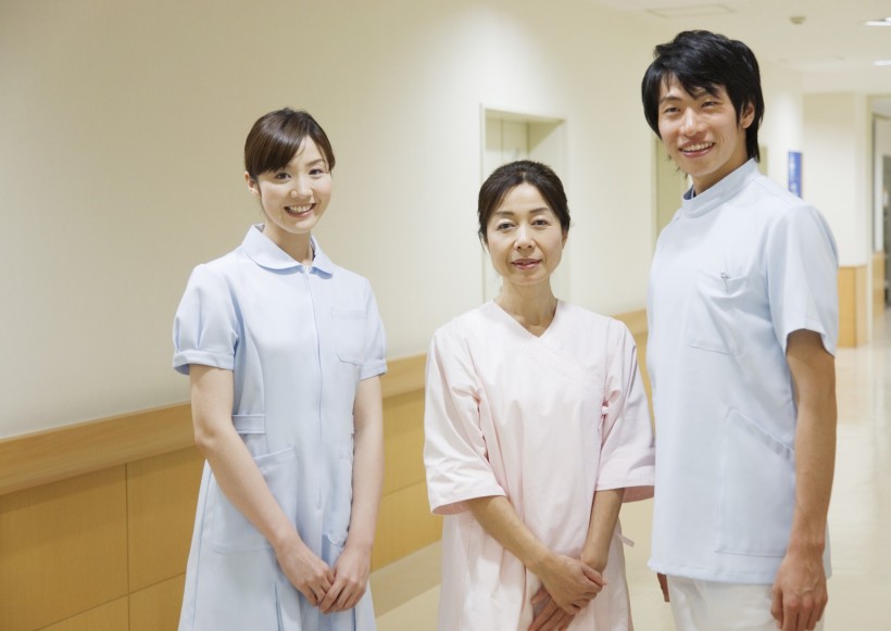 点击大图看下一张：微笑天使医护人员图片