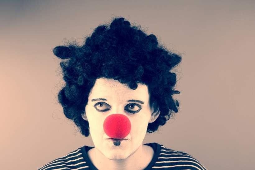 点击大图看下一张：可爱的小丑演员图片
