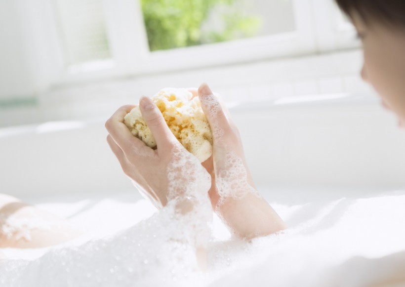 点击大图看下一张：休闲沐浴图片