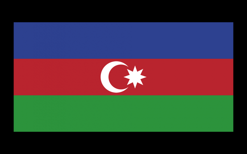 点击大图看下一张：阿塞拜疆国旗图片