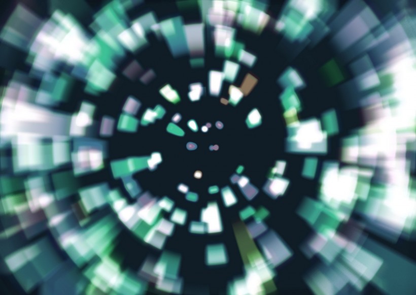 点击大图看下一张：动感光影背景图片