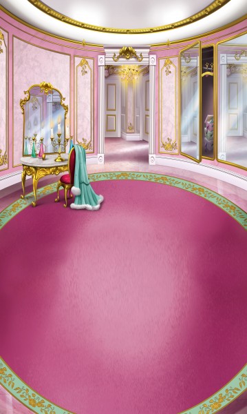 点击大图看下一张：儿童背景--公主的房间
