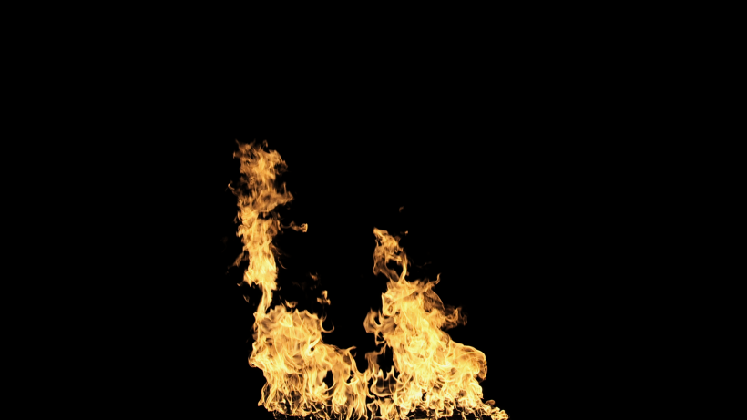 点击大图看下一张：火焰透明背景PNG图片
