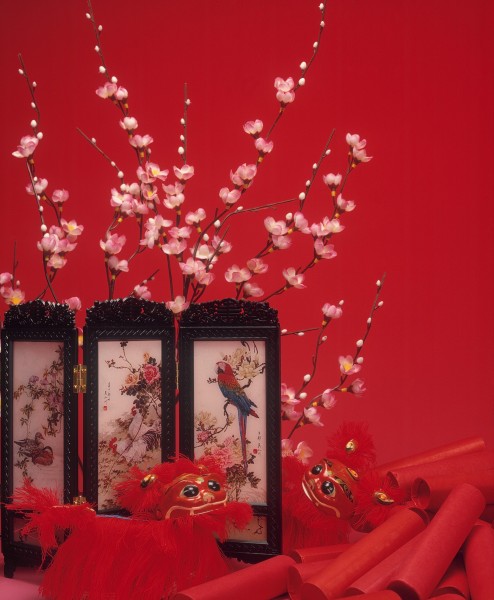 点击大图看下一张：节日气息背景素材图片