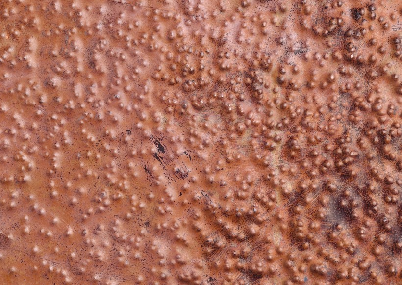 点击大图看下一张：金属纹理图片