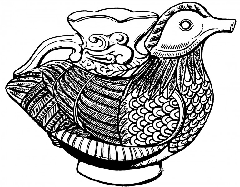 点击大图看下一张：两宋时代罐子纹饰图片