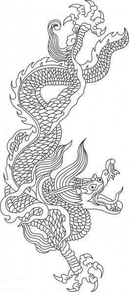 点击大图看下一张:龙纹图案图片