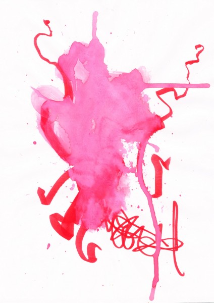 点击大图看下一张：泼墨背景图片