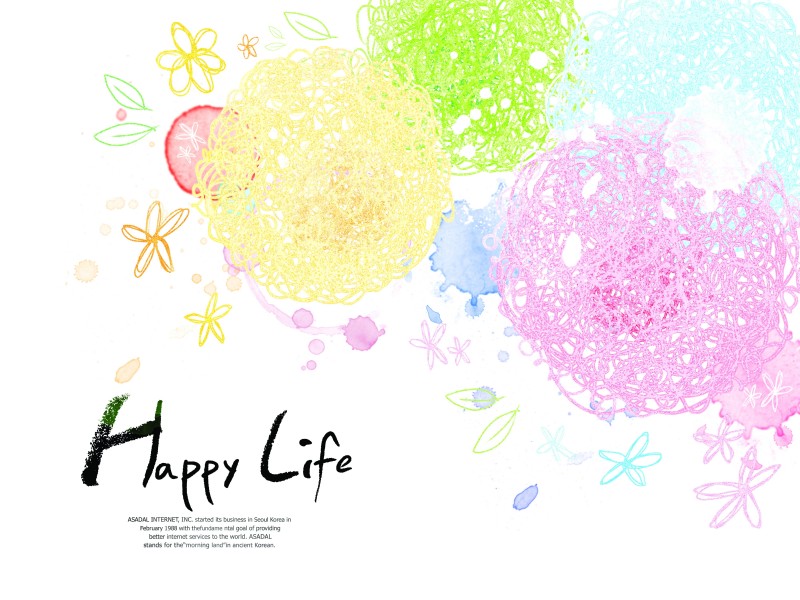 点击大图看下一张:手绘韩国花纹信纸底纹图片