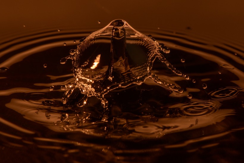 点击大图看下一张：晶莹的水滴图片