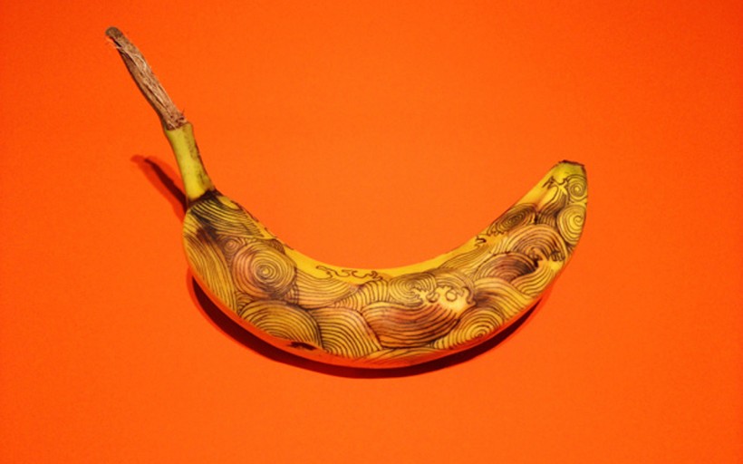 点击大图看下一张：香蕉创意设计图片