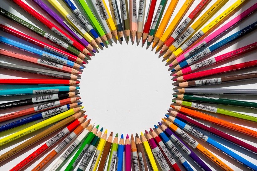 点击大图看下一张：彩色的铅笔图片