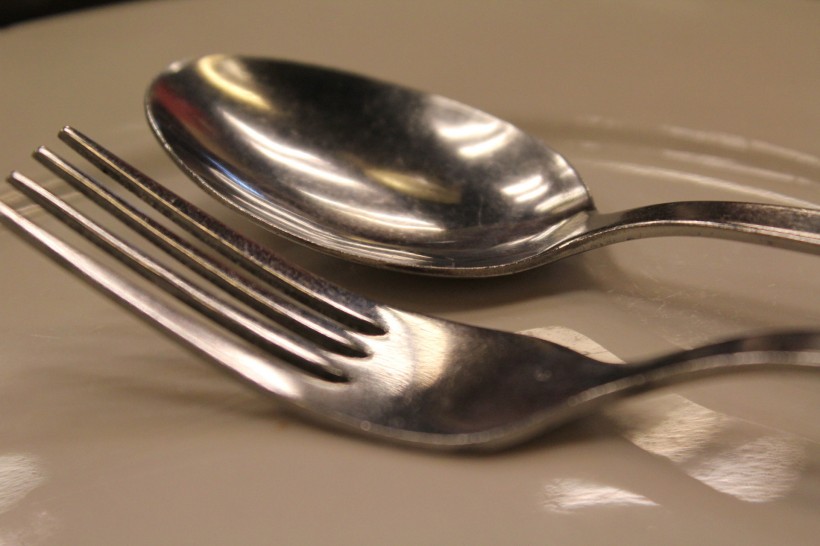 点击大图看下一张：刀叉勺餐具图片