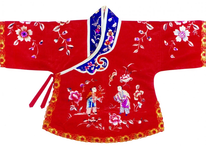 点击大图看下一张：中国传统服装图片