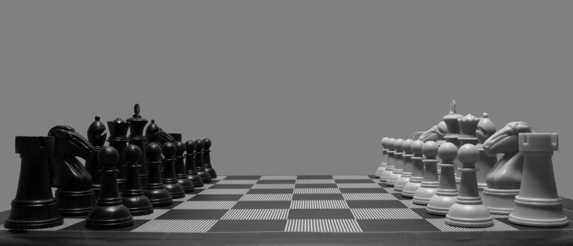 点击大图看下一张：国际象棋高清图片