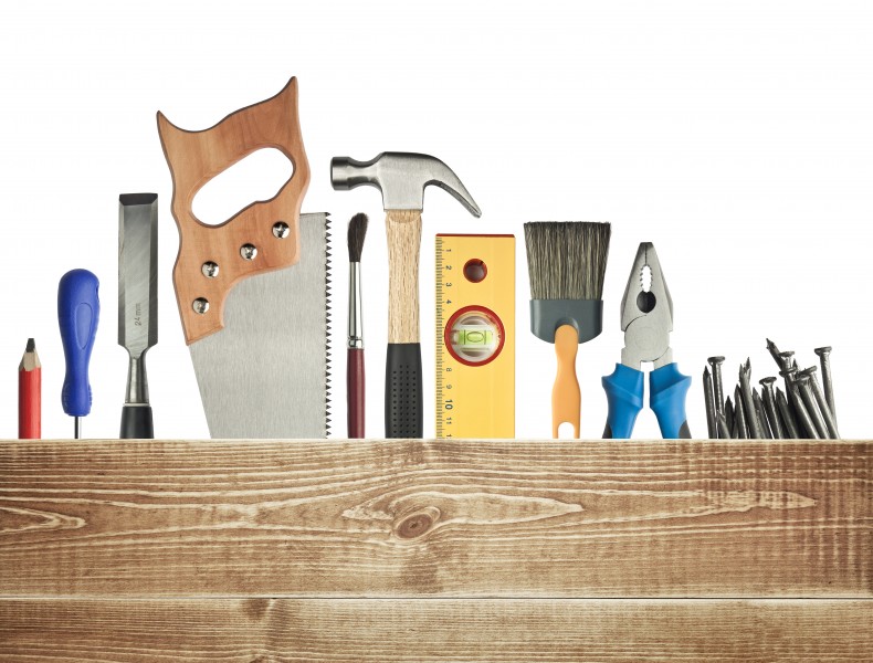 点击大图看下一张：家庭修理工具图片