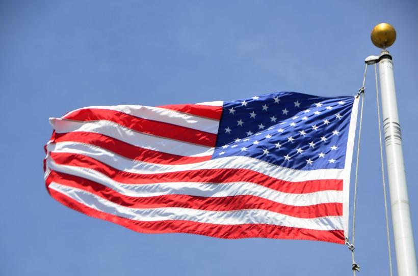 点击大图看下一张：美国国旗高清图片