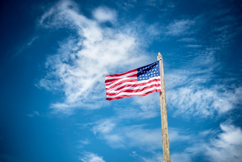 点击大图看下一张：美国国旗高清图片