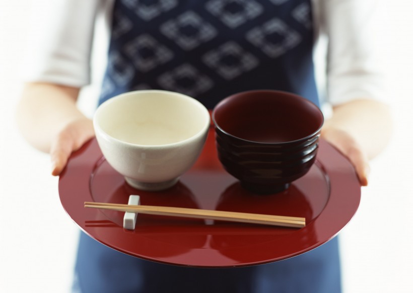 点击大图看下一张：日式碗筷图片