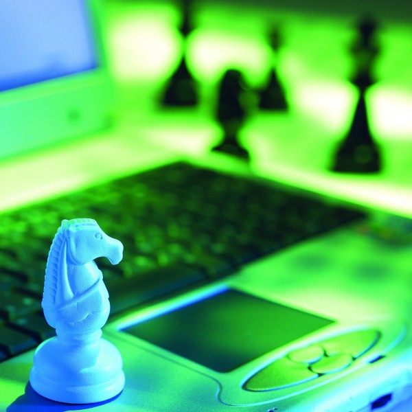 点击大图看下一张：下棋与对弈图片