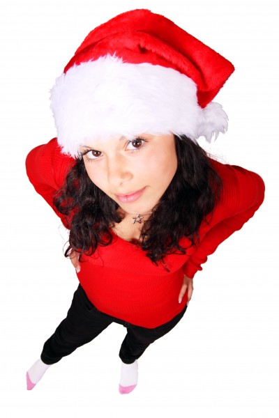 点击大图看下一张：喜庆的圣诞帽图片