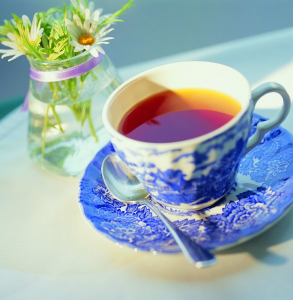 点击大图看下一张：花茶西式茶具图片