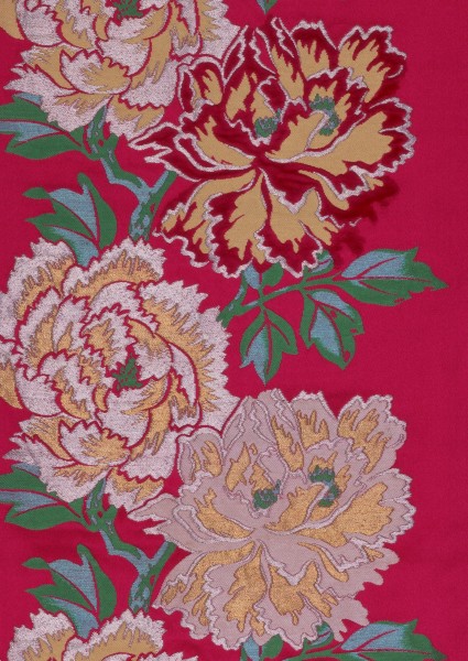 点击大图看下一张：绣花布纹图片