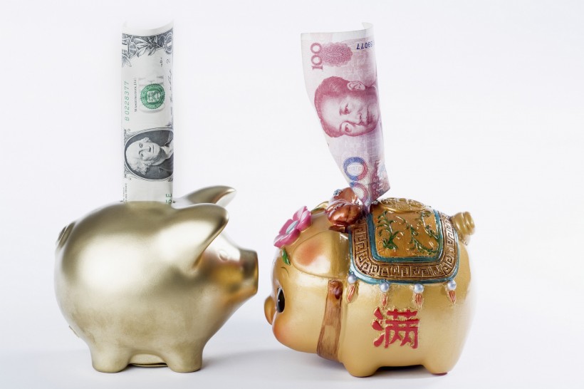 点击大图看下一张：亚洲金融货币、存钱罐图片