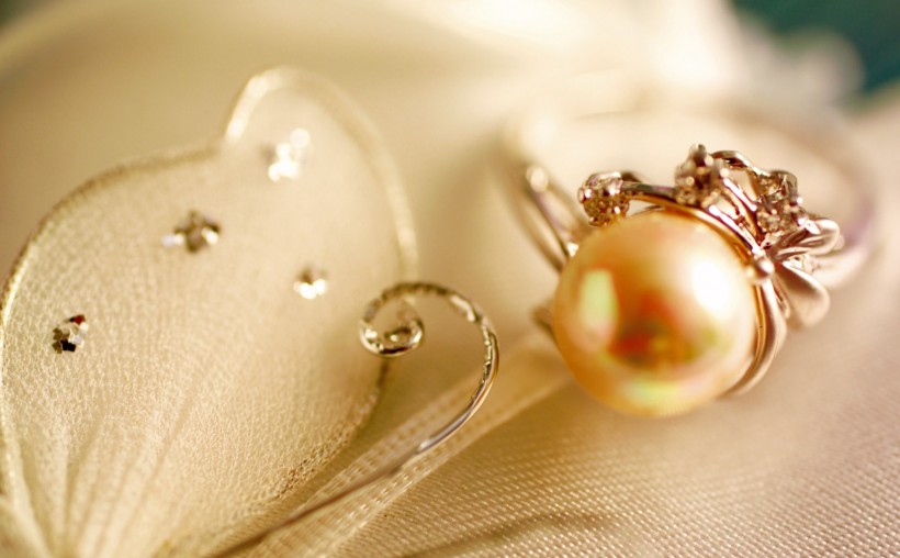 点击大图看下一张：光亮的珍珠饰品图片