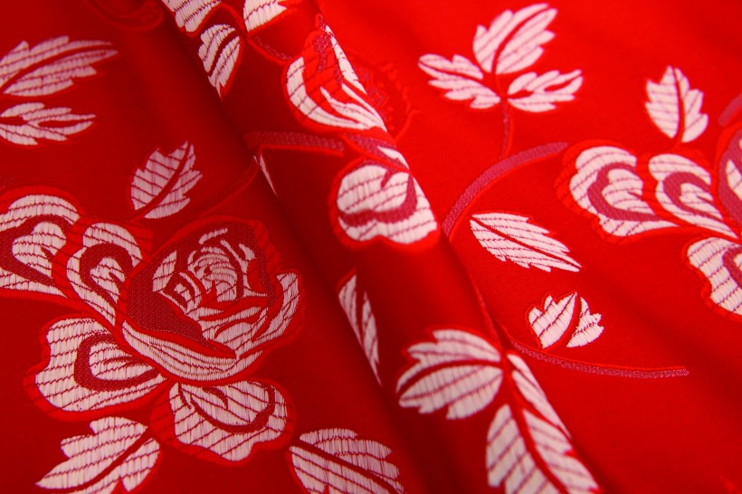 点击大图看下一张：中国传统布纹图片