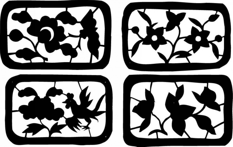 点击大图看下一张：服饰花纹图片