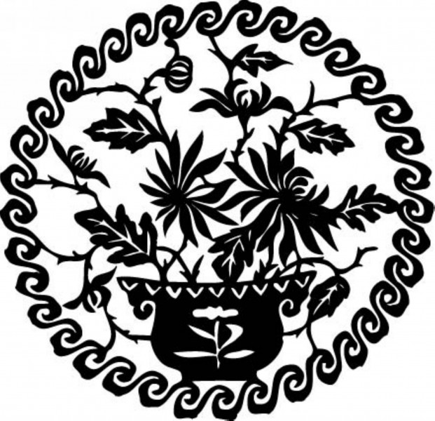 点击大图看下一张：服饰花纹图片