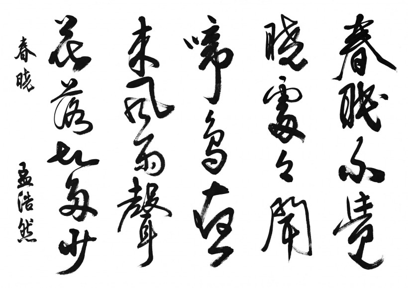 点击大图看下一张：汉字书法图片
