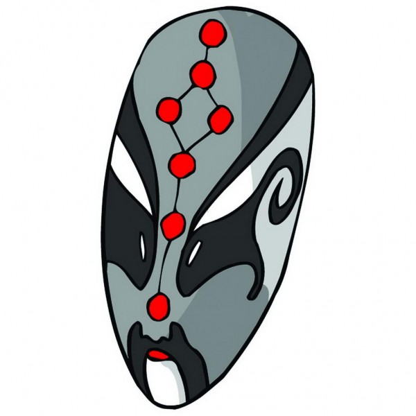 点击大图看下一张：脸谱图片[隋唐时期]