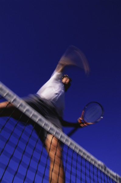 点击大图看下一张：动感网球图片