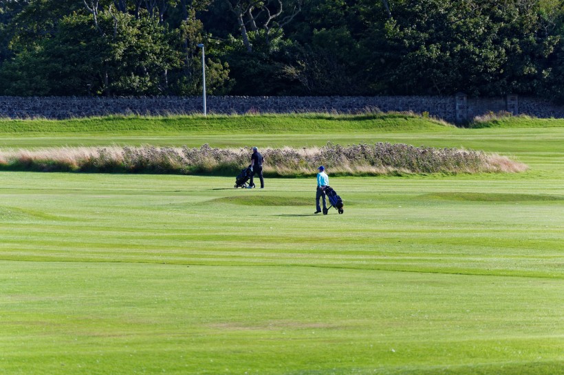 点击大图看下一张：休闲运动高尔夫球场图片