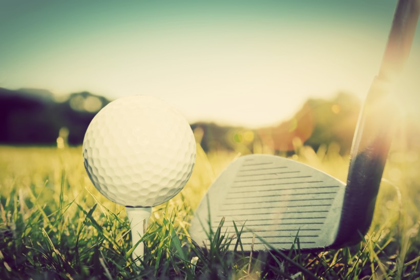 点击大图看下一张：高尔夫球运动图片
