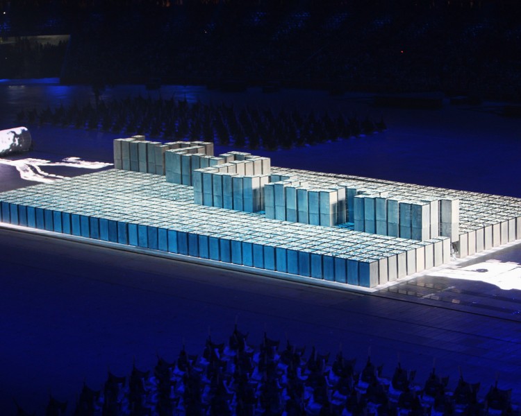 点击大图看下一张：2008北京奥运开幕式图片