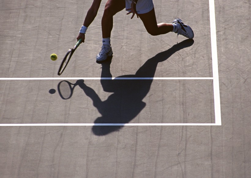 点击大图看下一张：网球运动图片