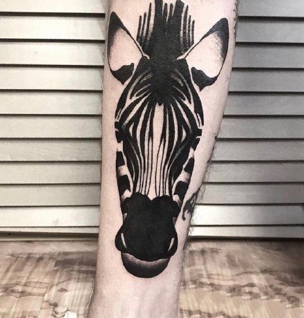 点击大图看下一张：关于马的一组马纹身图案欣赏