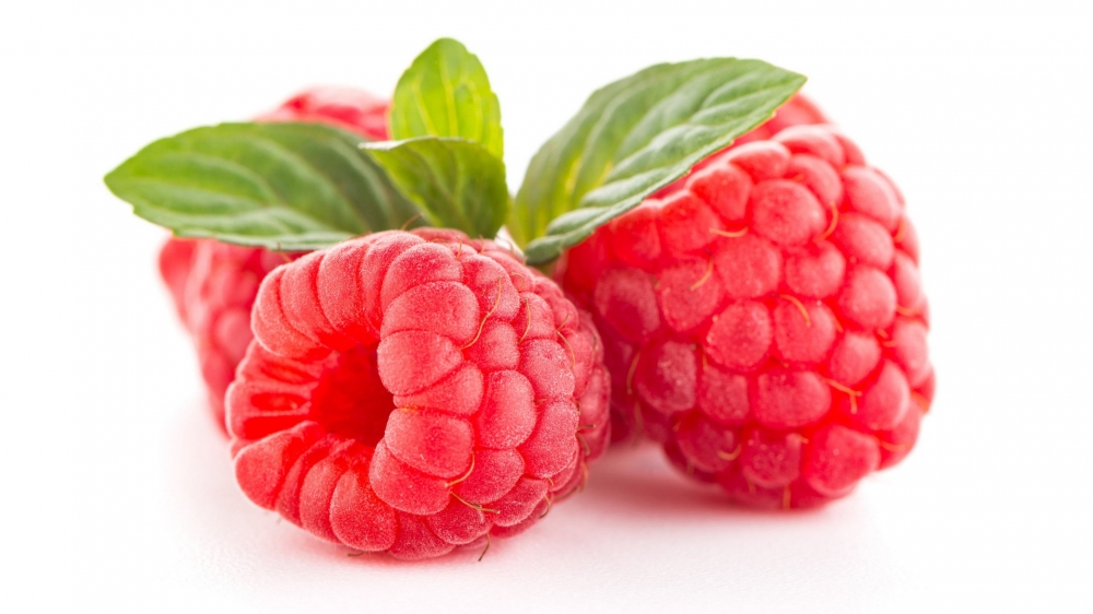 点击大图看下一张：含有多种营养元素的树莓图片欣赏