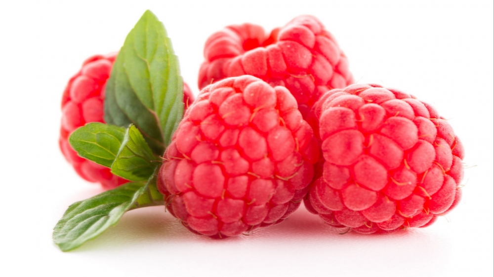 点击大图看下一张：含有多种营养元素的树莓图片欣赏