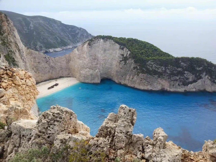 点击大图看下一张：扎金索斯岛——希腊最美的一抹蓝