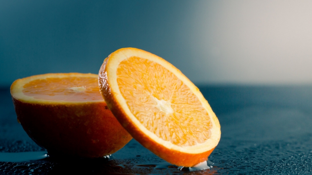 点击大图看下一张：橙子散发出的是一种沁人心脾的清香