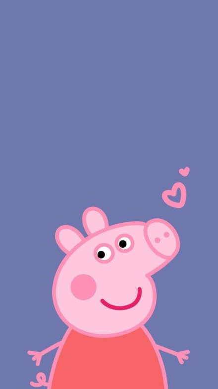 点击大图看下一张：一组超级可爱呆萌的小猪佩奇壁纸图片
