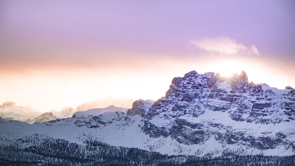 点击大图看下一张：一组超级唯美的雪景图片欣赏
