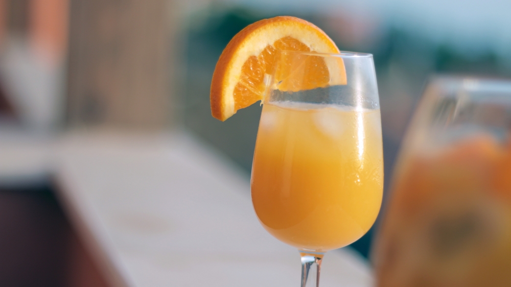 点击大图看下一张：闻起来一股清香的天然橙汁图片欣赏