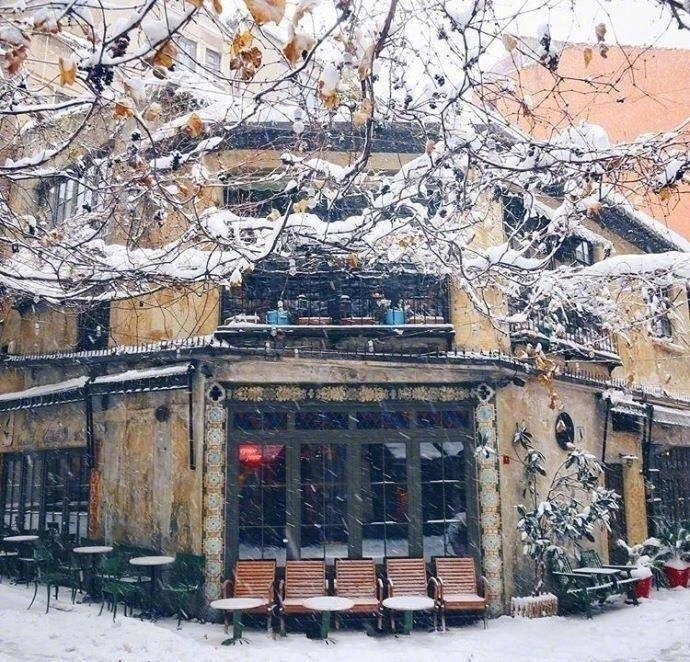 点击大图看下一张：雪中土耳其，99分的浪漫，还差的一分，只缺我和你