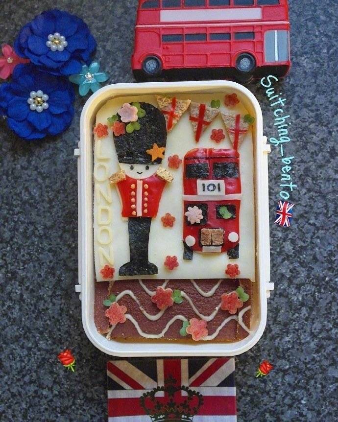 点击大图看下一张:宝宝看到就会爱上的超级可爱的卡通便当