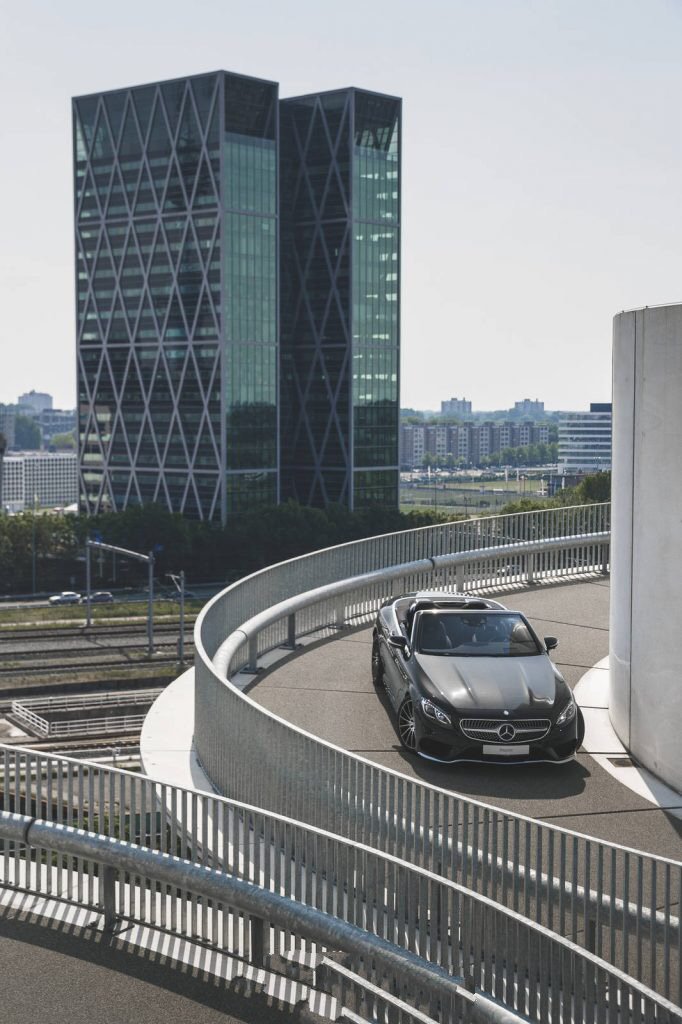 点击大图看下一张：Mercedes-Benz S500 Cabrio优雅的大敞篷